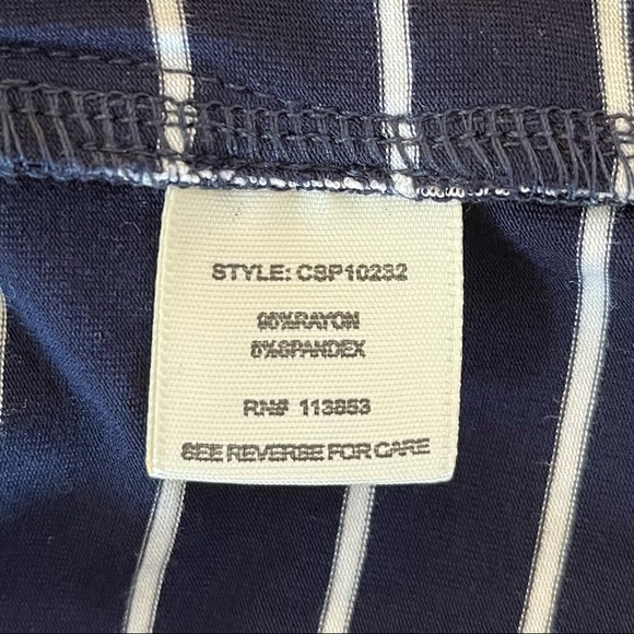 Gianni Bini Striped Knit Romper S - Picture 5 of 6